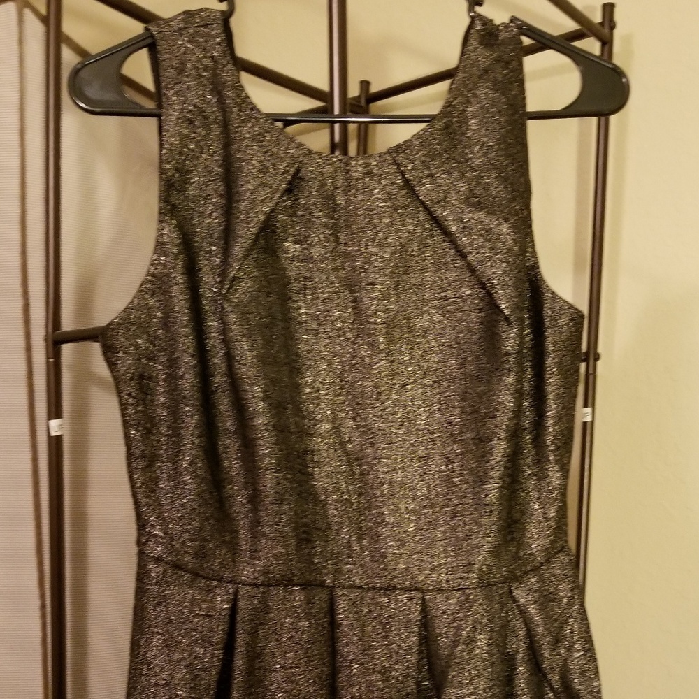 Black and gold cute dress